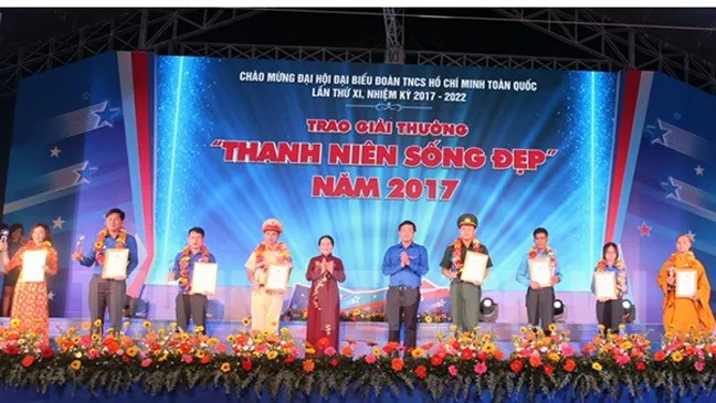 Tuyên dương 67 thanh niên tiêu biểu, sống đẹp
