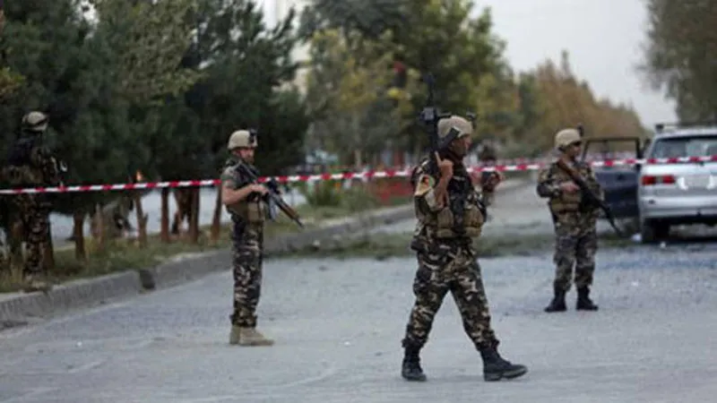 Lực lượng an ninh Afghanistan. Ảnh: Reuters