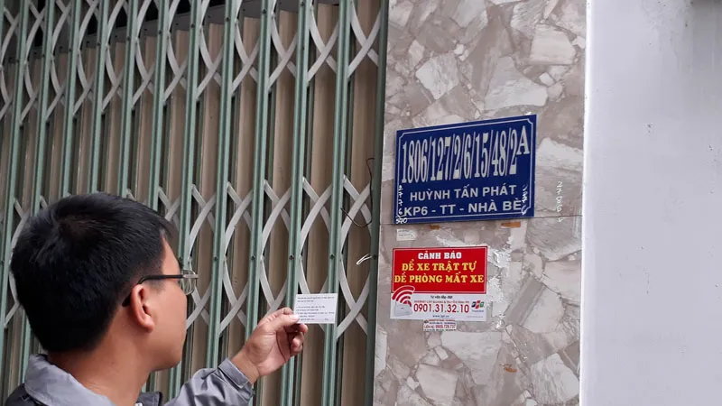 Số nhà lung tung, khó tìm