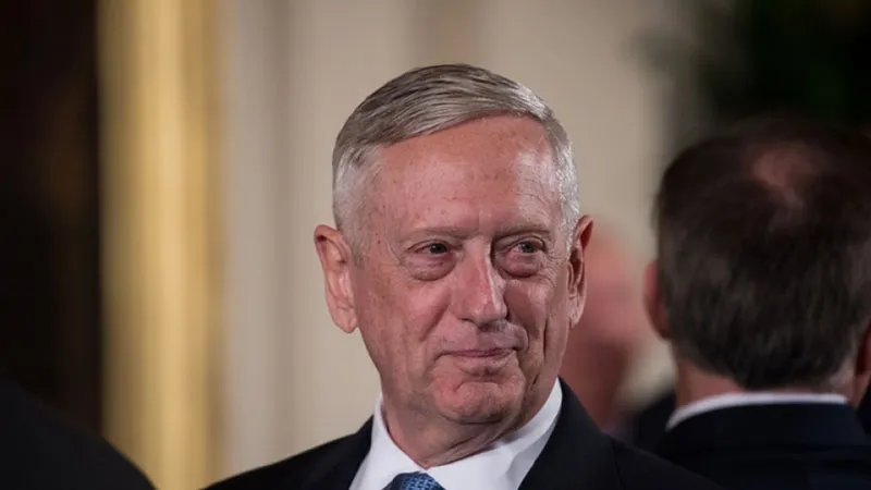 Bộ trưởng Quốc phòng Mỹ James Mattis. (Nguồn: Getty Images)