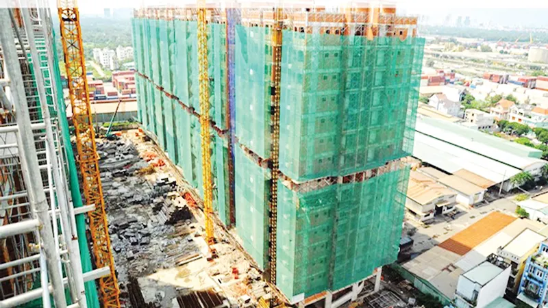 Dự án Him Lam ​Phú An quận 9 được LienvietPost Bank bảo lãnh Ảnh: HUY ANH