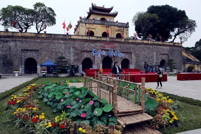 Phục dựng không khí tết xưa tại Hoàng thành Thăng Long