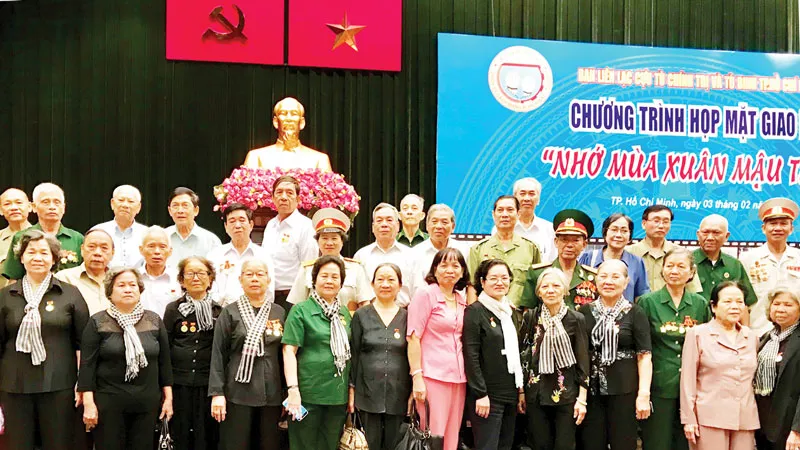 Các cựu tù trong ngày họp mặt