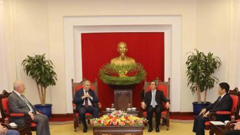 Đoàn đại biểu Đảng Cộng sản Liên bang Nga thăm và làm việc tại Việt Nam 