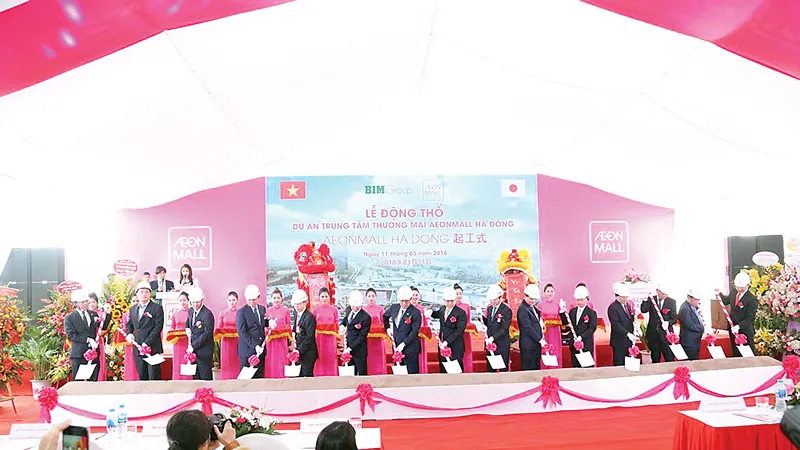 Khởi công dự án Trung tâm thương mại AEON Mall Hà Đông