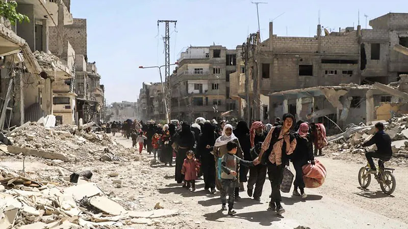 Bày binh bố trận xung quanh Syria