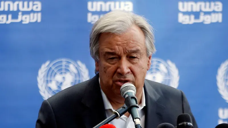 Tổng thư ký Liên Hiệp Quốc Antonio Guterres ẢNH: REUTERS