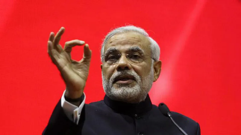 Thủ tướng Ấn Độ Narendra Modi. Ảnh: Reuters Blogs.