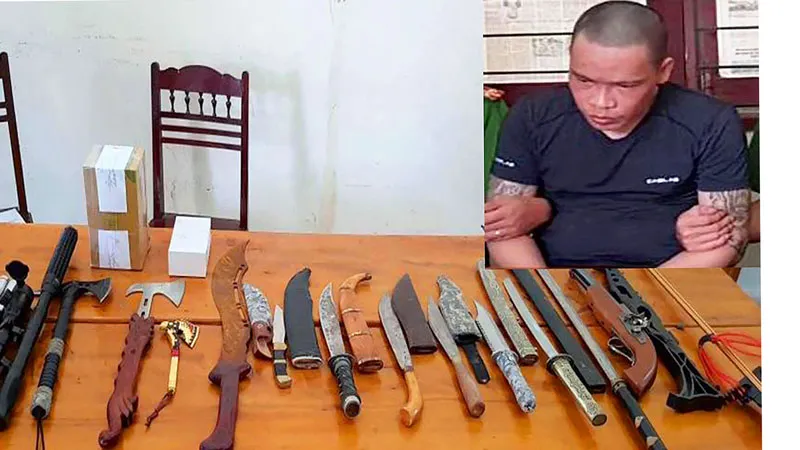 Thu giữ hàng loạt “hàng nóng” tại nhà đối tượng tàng trữ ma túy