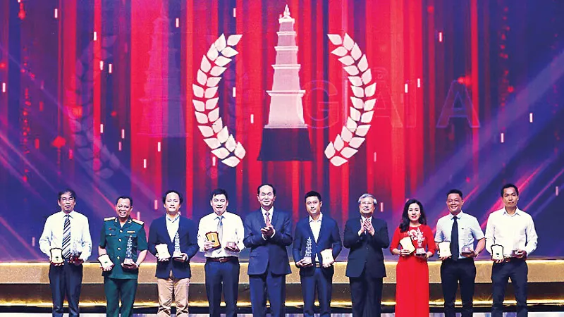 105 tác phẩm đoạt giải Báo chí Quốc gia năm 2017