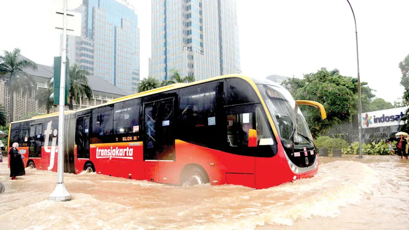 Lụt lội ở Jakarta