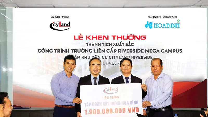 Thi công chất lượng, chủ đầu tư thưởng nhà thầu 1,9 tỷ đồng