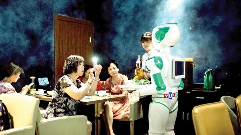 Trung Quốc phát triển nhiều loại robot