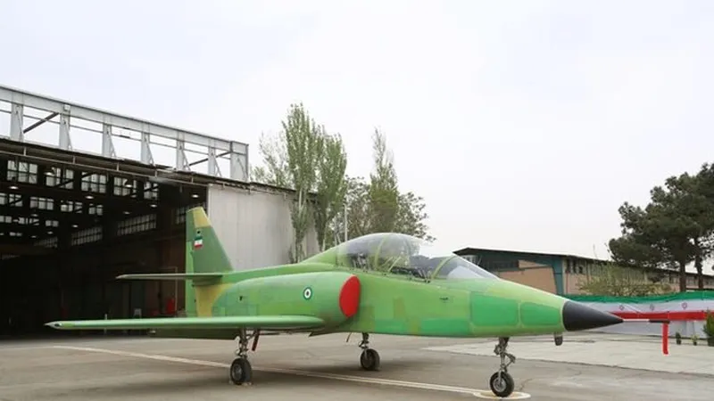 Máy bay chiến đấu Kowsar. (Nguồn: defence.pk)
