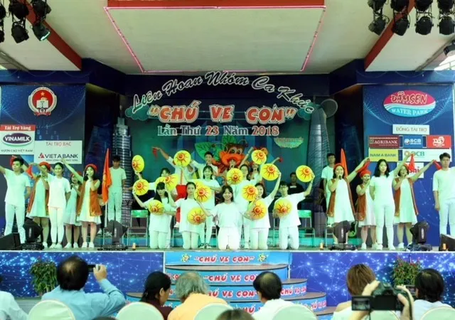 Liên hoan nhóm ca khúc Chú ve con 2018: Trường THPT Phú Nhuận đoạt giải nhất