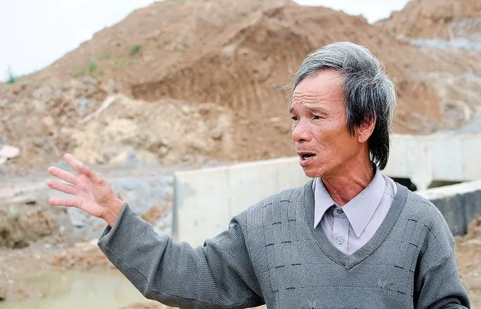 Ông Phạm Tấn Lực - người tố cáo sai phạm ở dự án đường cao tốc Đà Nẵng - Quảng Ngãi. Nguồn: TIENPHONG.VN