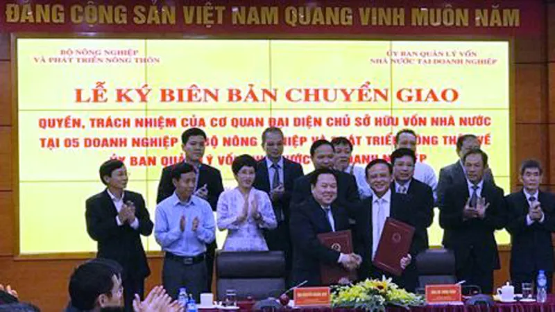 Bộ NN-PTNT chuyển giao 5 doanh nghiệp lớn cho Ủy ban Quản lý vốn nhà nước