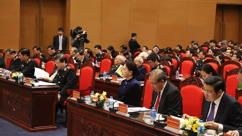 Chủ tịch Quốc hội Nguyễn Thị Kim Ngân tham dự Hội nghị triển khai công tác ngành KSND năm 2019