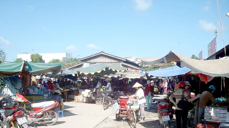 Long An xây dựng chợ an toàn thực phẩm