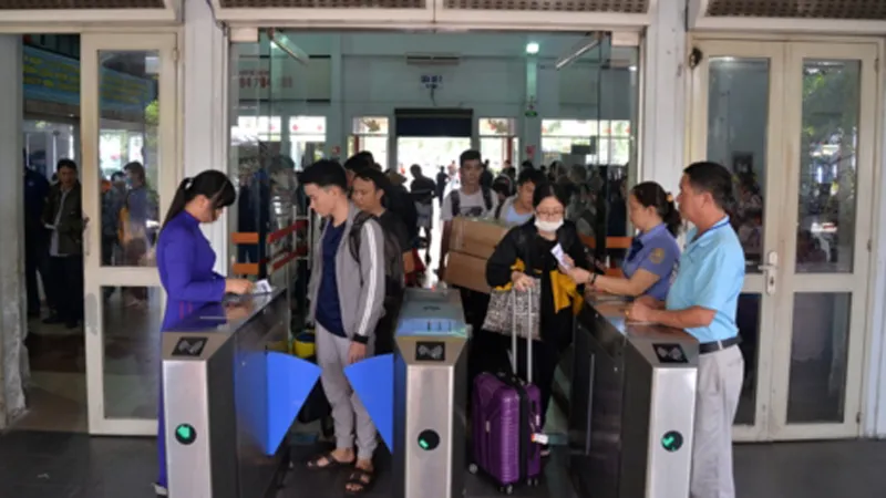 Ga Sài Gòn bắt đầu phục vụ cao điểm tết