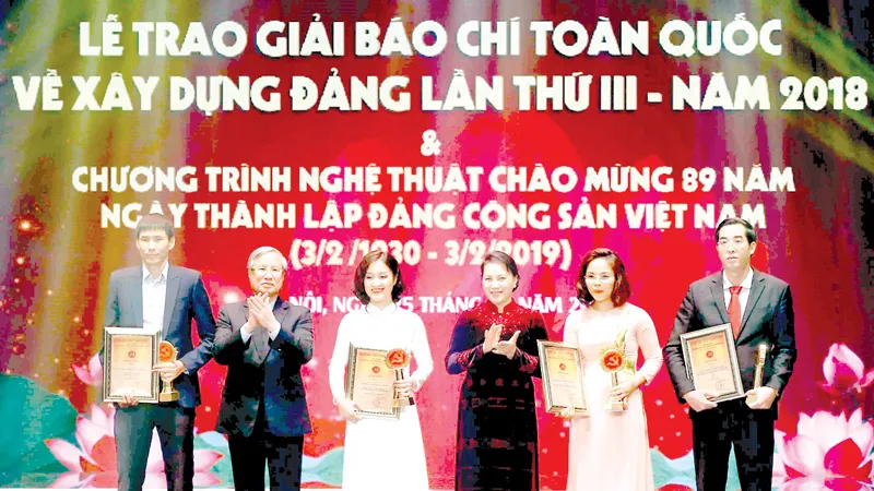 56 tác phẩm báo chí đoạt giải Búa liềm vàng lần thứ 3