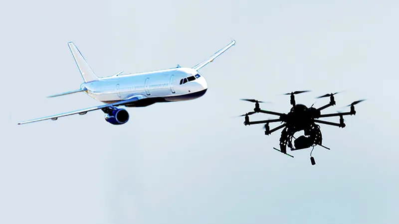 Anh cấm drone hoạt động gần sân bay