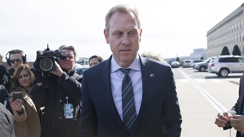Quyền Bộ trưởng Quốc phòng Mỹ Patrick Shanahan. Ảnh: AP