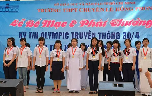 Hơn 4.800 học sinh THCS tham gia kỳ thi Olympic Tháng 4