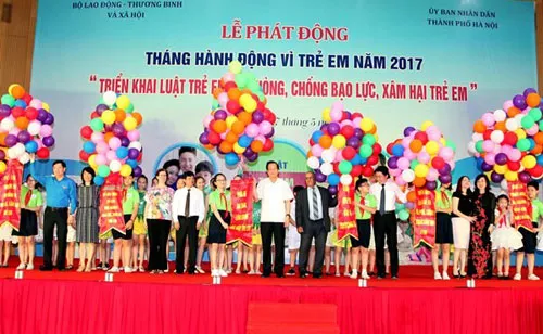 Nhiều hoạt động hưởng ứng Tháng hành động vì trẻ em
