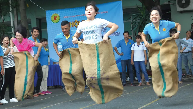 Hội thao chào mừng kỷ niệm 38 năm ngày thành lập Công ty TNHH MTV Xổ số kiến thiết Bình Dương
