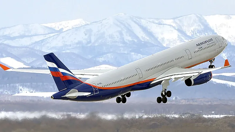Hãng hàng không Aeroflot vận chuyển hành khách bị cấm bay