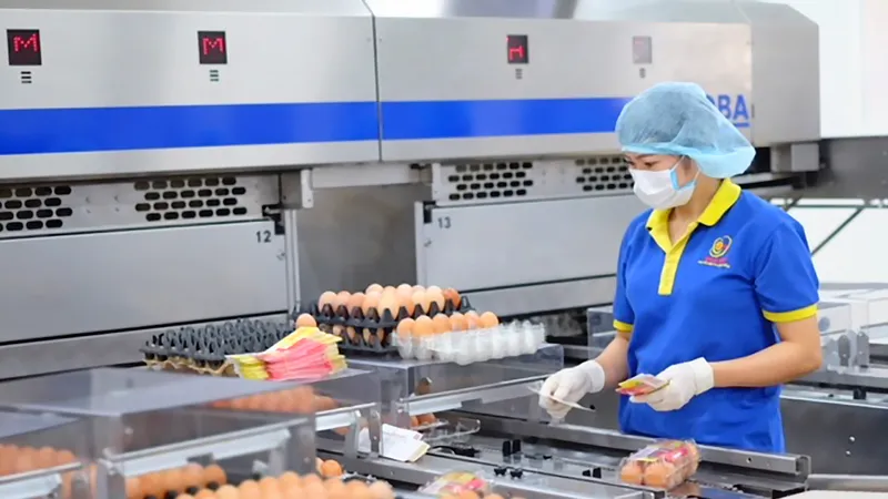 Nhiều doanh nghiệp tiếp cận vốn lãi suất thấp để đẩy mạnh sản xuất kinh doanh. Ảnh: Huy Anh