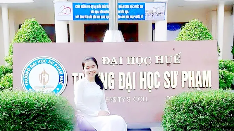 Cô sinh viên Trương Thị Mười đã trở lại giảng đường