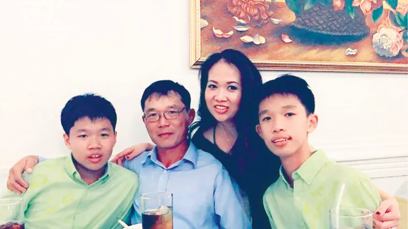 Gia đình chị Ngọc Vân