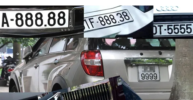 Sẽ công khai, minh bạch việc đấu giá biển số đẹp