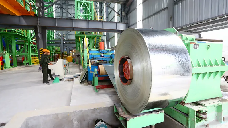 Một dây chuyền sản xuất của Tập đoàn Hòa Phát