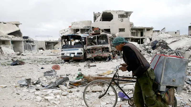 Chiến sự tàn phá Đông Ghouta