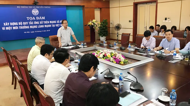 Quang cảnh buổi tọa đạm. Ảnh: VGP