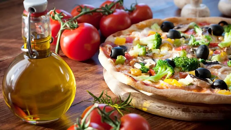 Bánh pizza lành mạnh