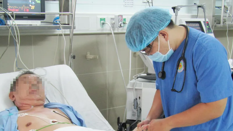Bệnh nhân L.H. đã qua cơn nguy kịch.