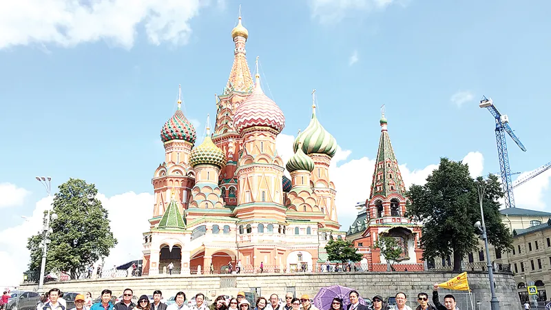 Tour mùa thu vàng nước Nga giảm đến 5 triệu đồng