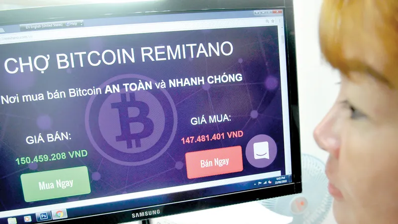 Tiền ảo chưa được chấp nhận tại Việt Nam. Ảnh: THÀNH TRÍ