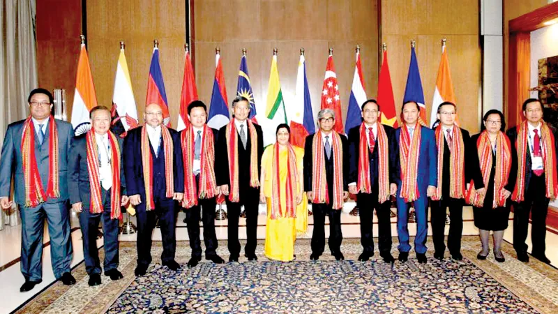 Các quan chức cấp thứ trưởng ngoại giao Ấn Độ và ASEAN tham dự Đối thoại Delhi lần thứ 10