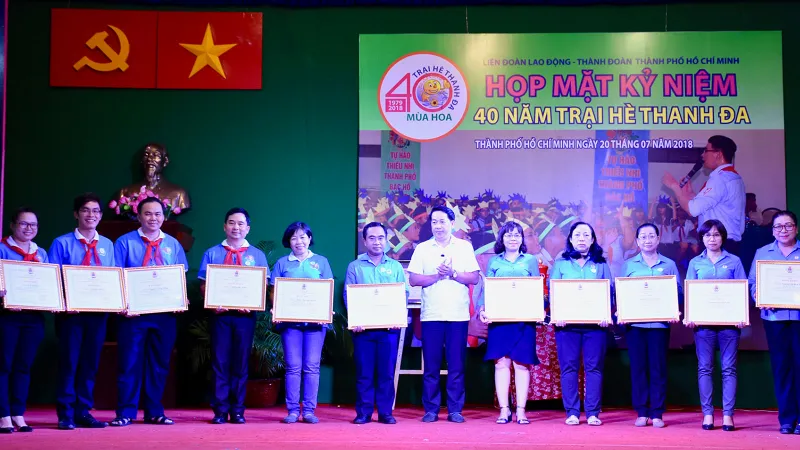 Hơn 120.800 con công nhân, viên chức, lao động tham gia trại hè Thanh Đa