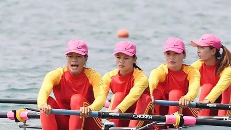 Quyết tâm tuyệt vời của 4 cô gái rowing Việt Nam