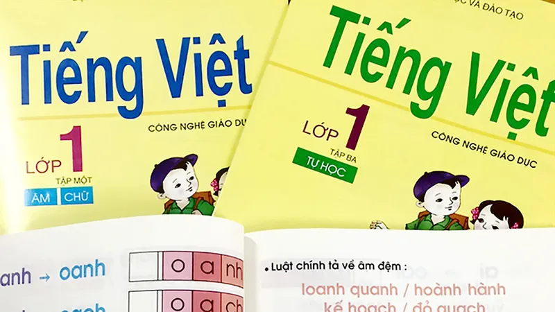 Bộ sách Tiếng Việt 1 Công nghệ giáo dục