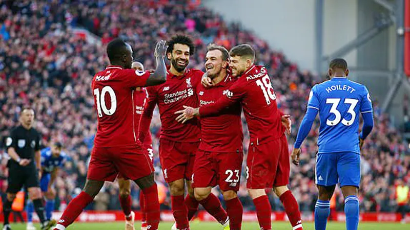 Liverpool trong chiến thắng 4 - 1 trước Cardiff