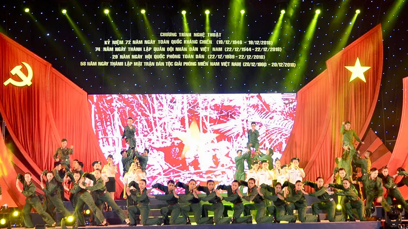 Chương trình nghệ thuật “Hát mãi khúc quân hành”