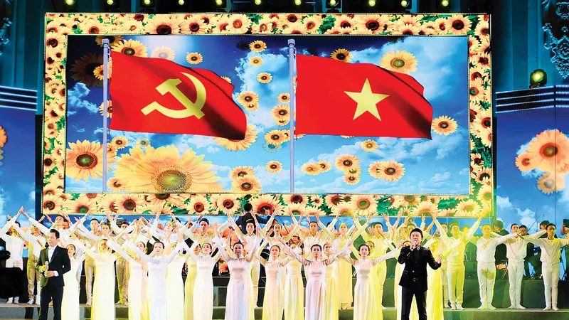 Một tiết mục biểu diễn trong chương trình nghệ thuật
