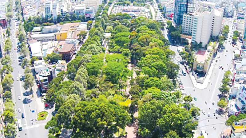 Một góc Công viên 23 Tháng 9